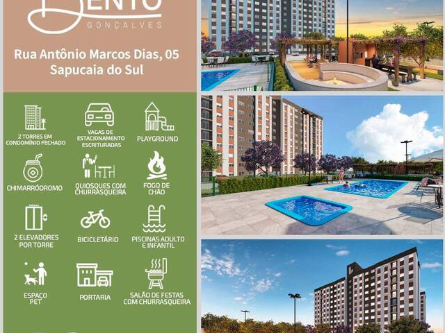 #1428 - Apartamento para Venda em Sapucaia do Sul - RS - 2