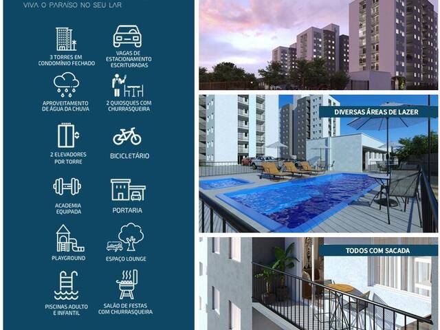 #1449 - Apartamento para Venda em São Leopoldo - RS - 1